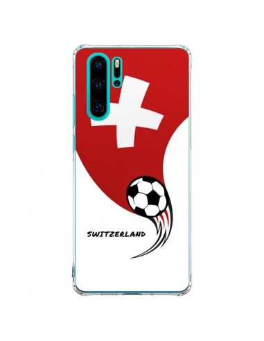 Coque Huawei P30 Pro Equipe Suisse Switzerland Football - Madotta