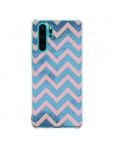 Coque Huawei P30 Pro Azteque Chevron Sunset - Mary Nesrala