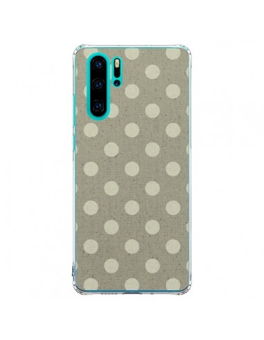 Coque Huawei P30 Pro Pois Polka Camel - Mary Nesrala