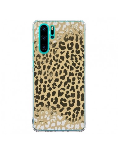 Coque Huawei P30 Pro Leopard Golden Or Doré - Mary Nesrala