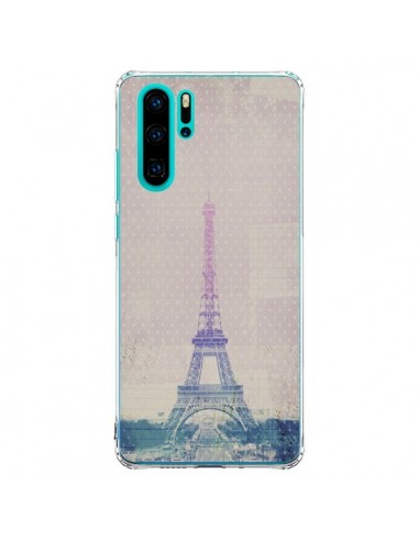 Coque Huawei P30 Pro I love Paris Tour Eiffel - Mary Nesrala