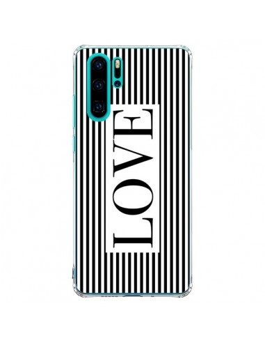 Coque Huawei P30 Pro Love Noir et Blanc - Mary Nesrala