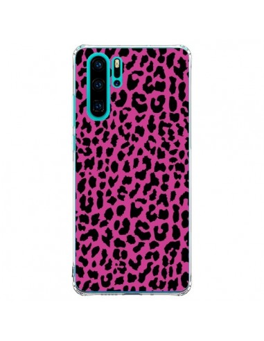 Coque Huawei P30 Pro Leopard Rose Pink Neon - Mary Nesrala