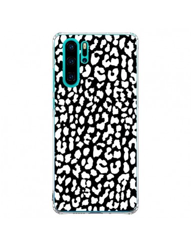 Coque Huawei P30 Pro Leopard Noir et Blanc - Mary Nesrala