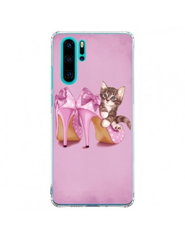 Coque Huawei P30 Pro Chaton Chat Kitten Chaussure Shoes - Maryline Cazenave