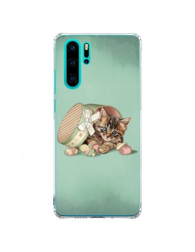 Coque Huawei P30 Pro Chaton Chat Kitten Boite Bonbon Candy - Maryline Cazenave