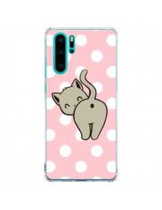 Coque Huawei P30 Pro Chat Chaton Pois - Maryline Cazenave