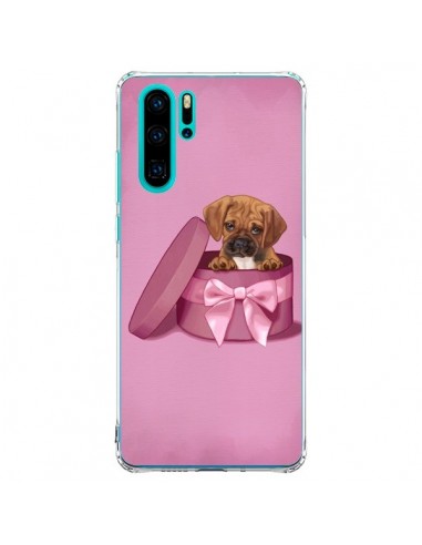 Coque Huawei P30 Pro Chien Dog Boite Noeud Triste - Maryline Cazenave