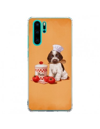 Coque Huawei P30 Pro Chien Dog Pates Pasta Cuisinier - Maryline Cazenave