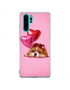 Coque Huawei P30 Pro Chien Dog Lunettes Coeur Ballon -...