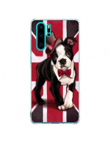 Coque Huawei P30 Pro Chien Dog Anglais UK British Gentleman - Maryline Cazenave