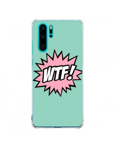 Coque Huawei P30 Pro WTF Bulles BD Comics - Maryline Cazenave