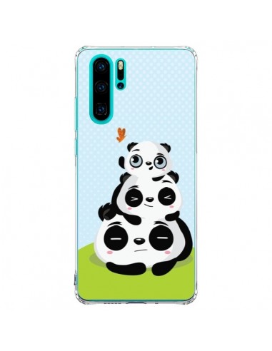 Coque Huawei P30 Pro Panda Famille - Maria Jose Da Luz