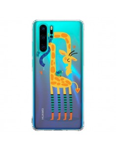 Coque Huawei P30 Pro L'oiseau et la Girafe Amour Love...