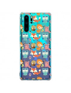 Coque Huawei P30 Pro Renard Ecureuil Lapin Hibou...
