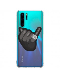 Coque Huawei P30 Pro OVO Ring bague Transparente -...