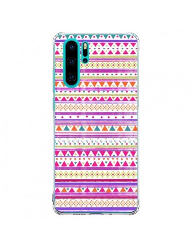 Coque Huawei P30 Pro Bandana Rose Azteque - Monica Martinez