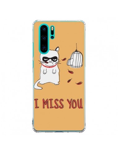 Coque Huawei P30 Pro Chat I Miss You - Maximilian San