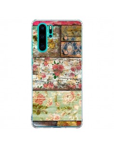 Coque Huawei P30 Pro Lady Rococo Bois Fleur - Maximilian San