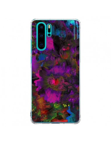 Coque Huawei P30 Pro Fleurs Lysergic Lujan - Maximilian San