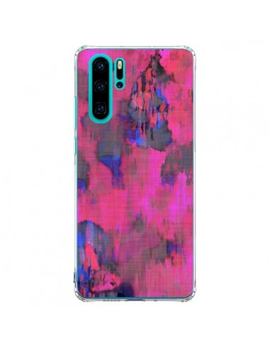 Coque Huawei P30 Pro Fleurs Rose Lysergic Pink - Maximilian San