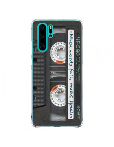 Coque Huawei P30 Pro Cassette Words K7 - Maximilian San