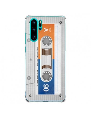 Coque Huawei P30 Pro White Cassette K7 - Maximilian San