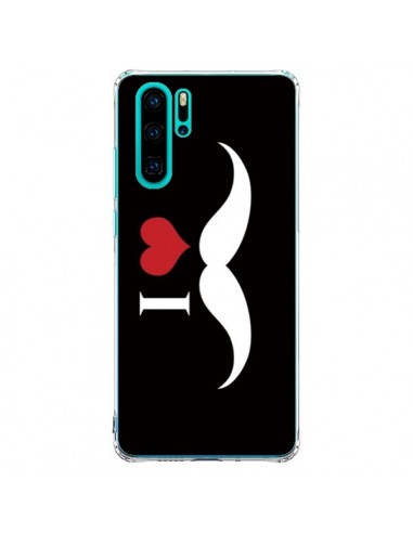 Coque Huawei P30 Pro I Love Moustache - Nico