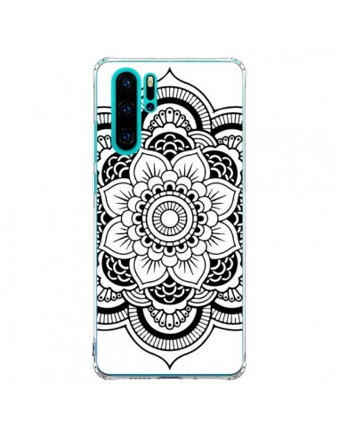 Coque Huawei P30 Pro Mandala Noir Azteque - Nico