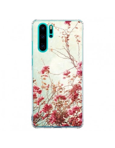 Coque Huawei P30 Pro Fleur Vintage Rose - Nico