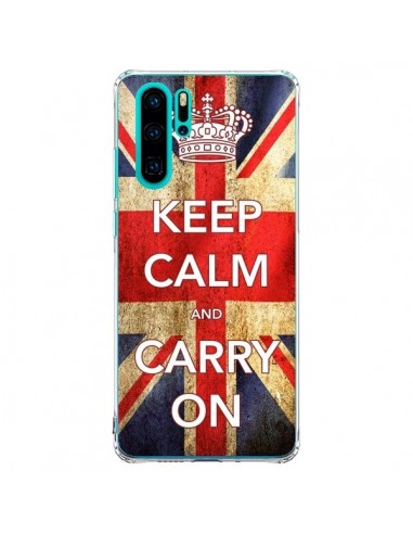Coque Huawei P30 Pro Keep Calm and Carry On - Nico
