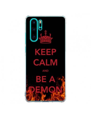 Coque Huawei P30 Pro Keep Calm and Be A Demon - Nico