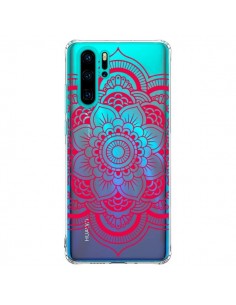Coque Huawei P30 Pro Mandala Rose Fushia Azteque...