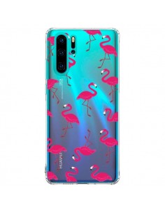 Coque Huawei P30 Pro flamant Rose et Flamingo...