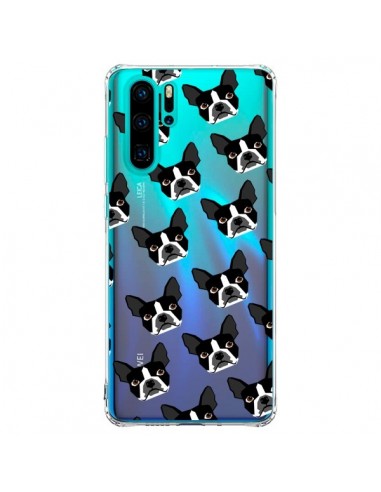 Coque Huawei P30 Pro Chiens Boston Terrier Transparente - Pet Friendly