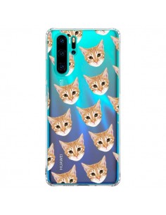Coque Huawei P30 Pro Chats Beige Transparente - Pet Friendly
