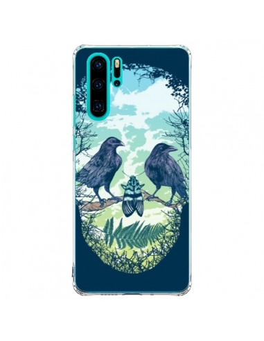 Coque Huawei P30 Pro Tête de Mort Nature - Rachel Caldwell