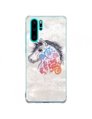 Coque Huawei P30 Pro Licorne Muticolore - Rachel Caldwell