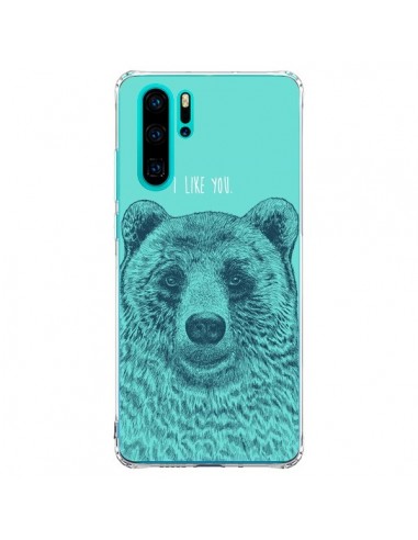 Coque Huawei P30 Pro Bear Ours I like You - Rachel Caldwell