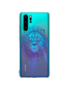 Coque Huawei P30 Pro Lion Animal Transparente - Rachel...