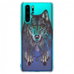 Coque Huawei P30 Pro Loup Wolf Attrape Reves Transparente...
