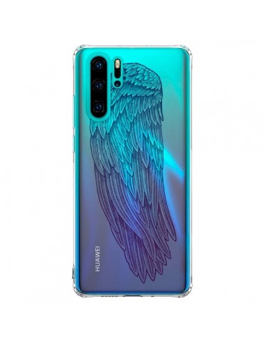 Coque Huawei P30 Pro Ailes d'Ange Angel Wings Transparente - Rachel Caldwell