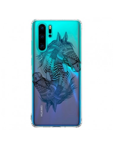 Coque Huawei P30 Pro Cheval Horse Double Transparente - Rachel Caldwell