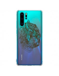 Coque Huawei P30 Pro Buffalo Bison Transparente - Rachel...