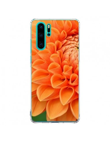 Coque Huawei P30 Pro Fleurs oranges flower - R Delean