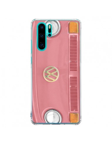 Coque Huawei P30 Pro Groovy Van Hippie VW Rose - R Delean