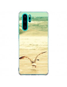Coque Huawei P30 Pro Mouette Mer Ocean Sable Plage...
