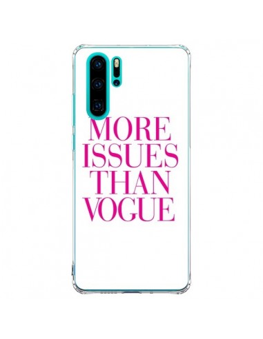 Coque Huawei P30 Pro More Issues Than Vogue Rose Pink - Rex Lambo