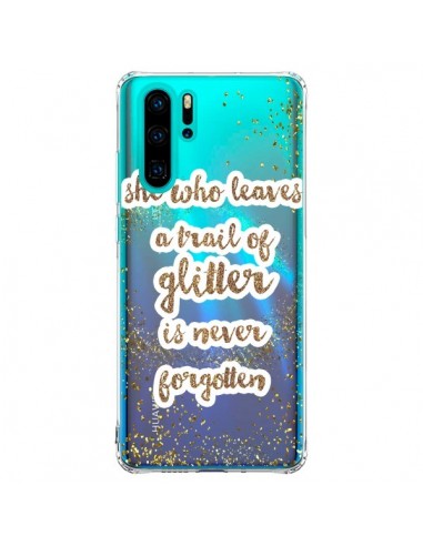 Coque Huawei P30 Pro Style Pailleté Transparente - Sylvia Cook