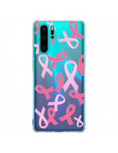 Coque Huawei P30 Pro Pink Ribbons Ruban Rose Transparente...